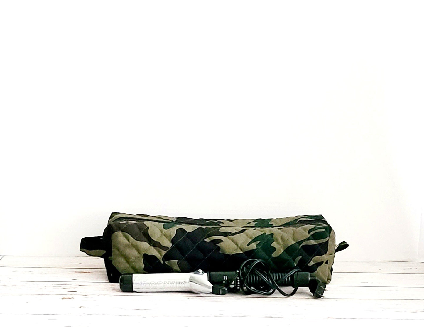 Hair Tool Bag:  Camo