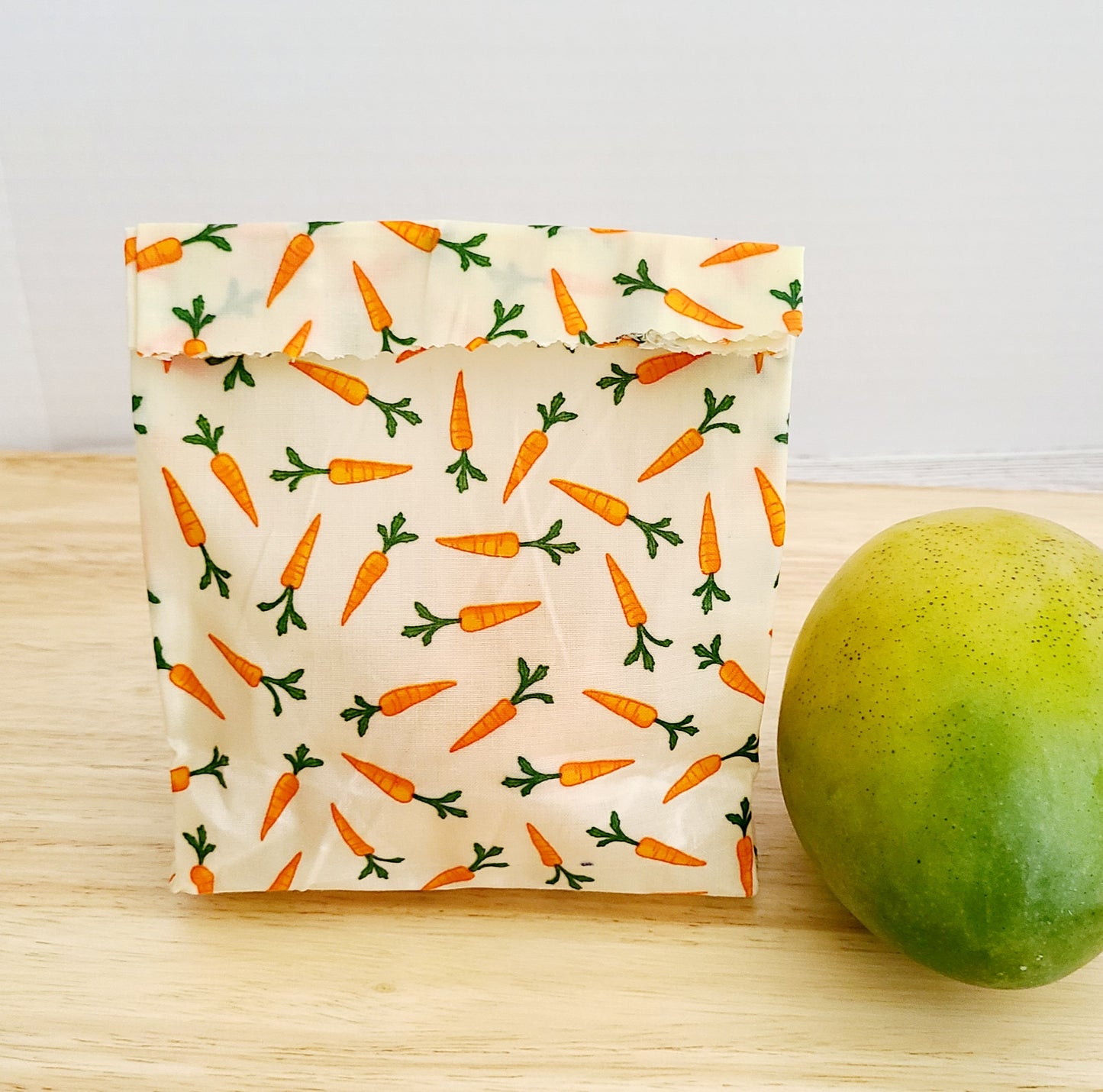 Beeswax Food Bag: Fruit and Vegetable Prints