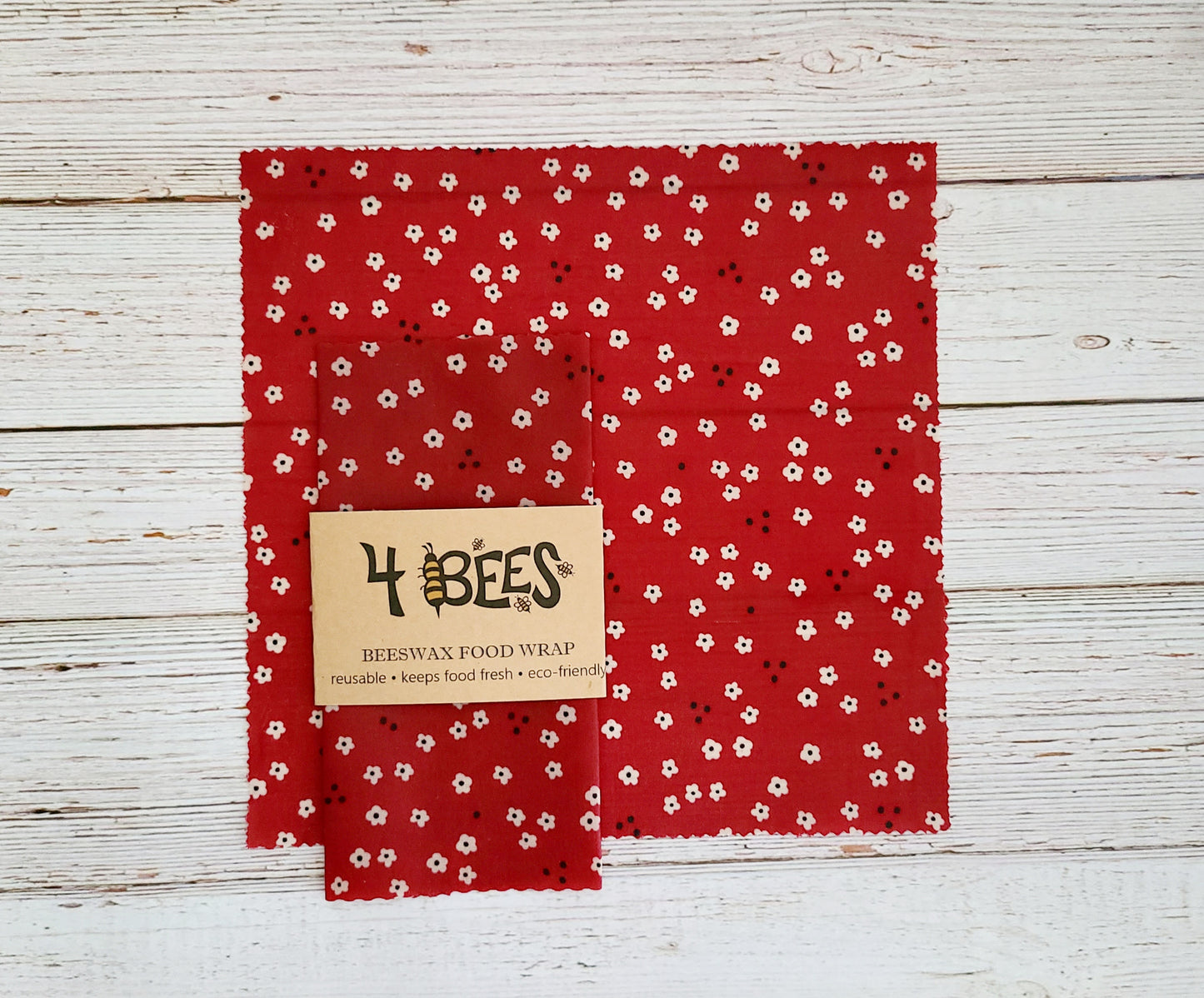 Beeswax Food Wrap: Animal/Floral Prints