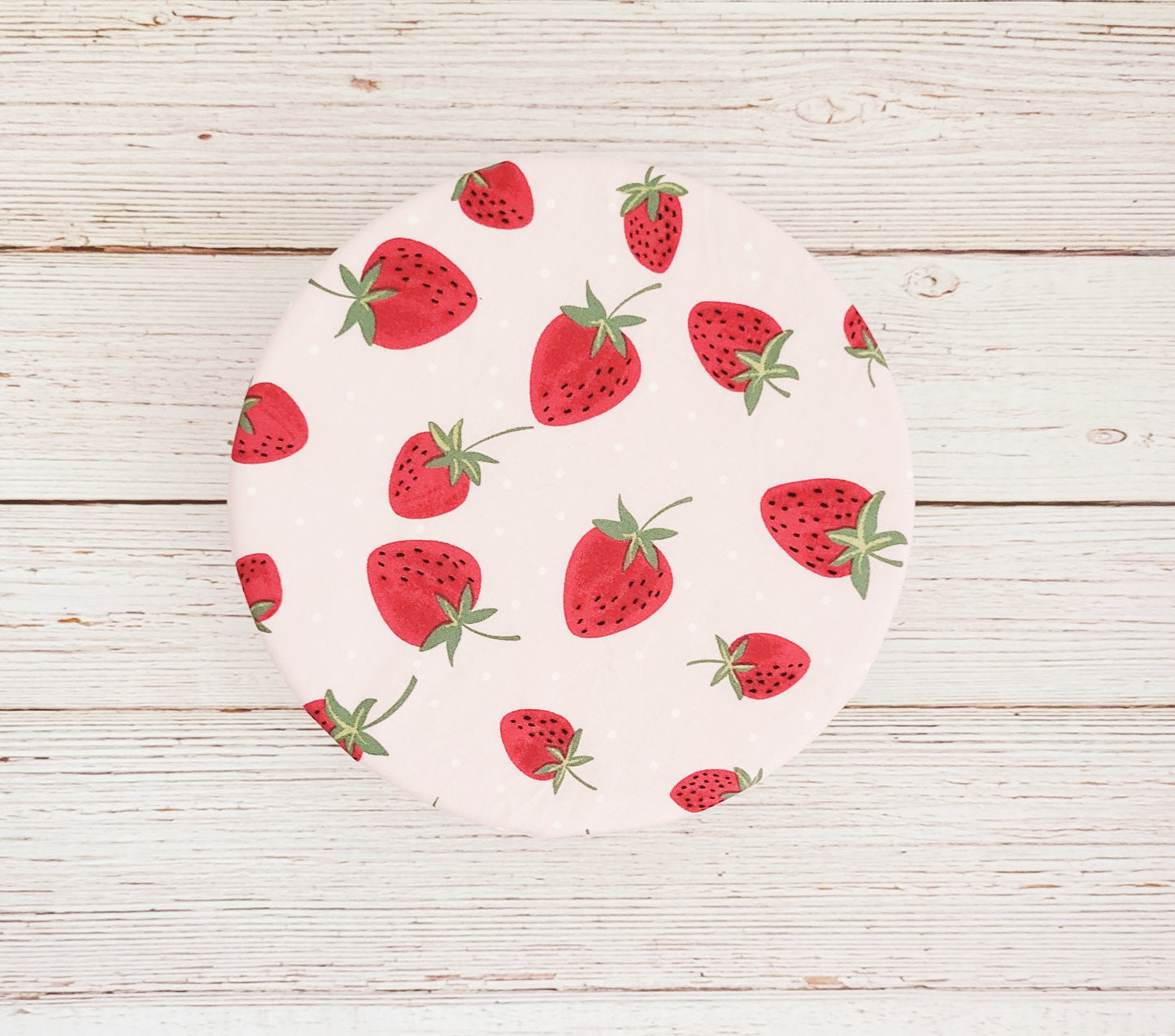 Bowl Cover:  Strawberry